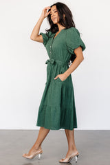 Philippa Midi Dress | Green