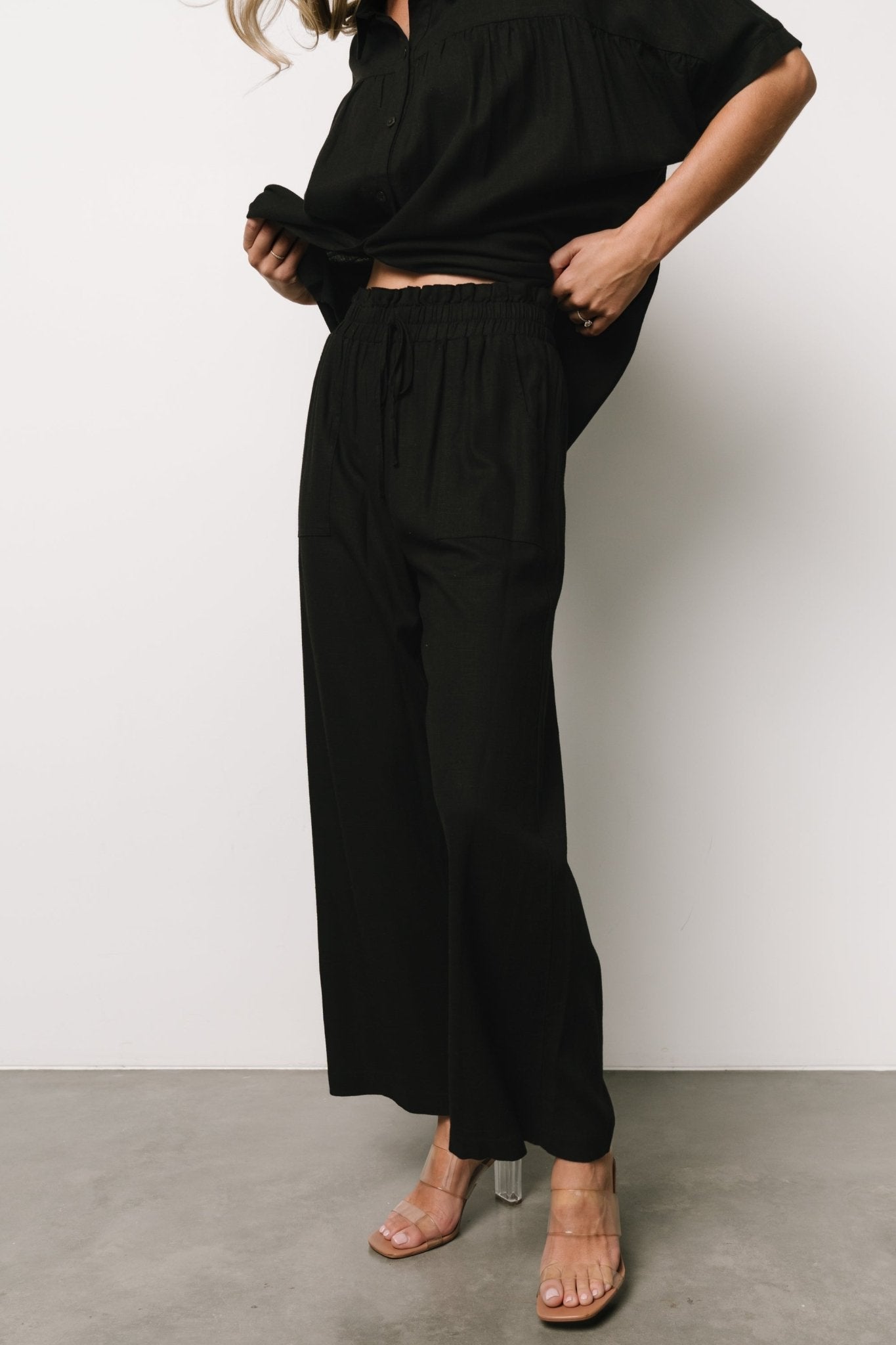 Romy Pants | Black - Baltic Born