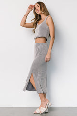 Sabrina Tank + Skirt Set | Blue Stripe - Baltic Born