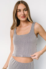 Sabrina Tank + Skirt Set | Blue Stripe - Baltic Born