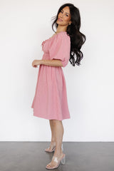 Shawna Short Dress | Red Gingham Print - Baltic Born