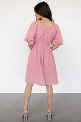 Shawna Short Dress | Red Gingham Print - Baltic Born