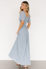 Sierra Sweetheart Maxi Dress | Light Blue - Baltic Born