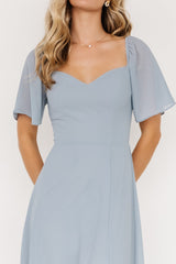 Sierra Sweetheart Maxi Dress | Light Blue - Baltic Born