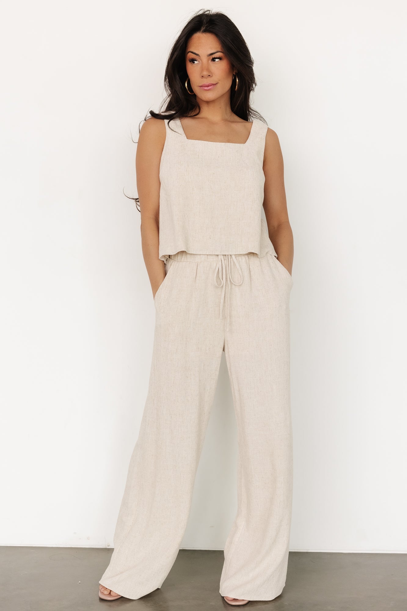 Sparrow Tank + Pants Set | Natural - Baltic Born