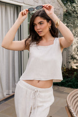 Sparrow Tank + Pants Set | Natural - Baltic Born