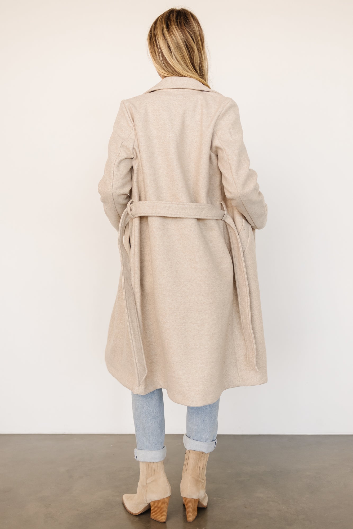 Valdez Long Coat | Oatmeal - Baltic Born