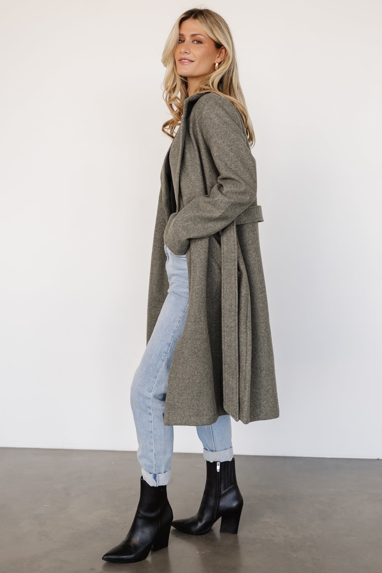 Valdez Long Coat | Olive - Baltic Born