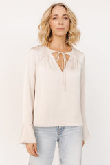 Westminster Satin Top | Pearl - Baltic Born